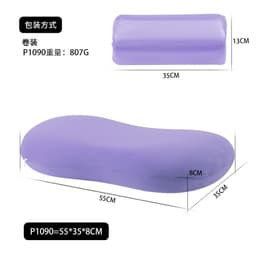 image-Ruizman Memory Foam Pillow 55x35cm Light Green