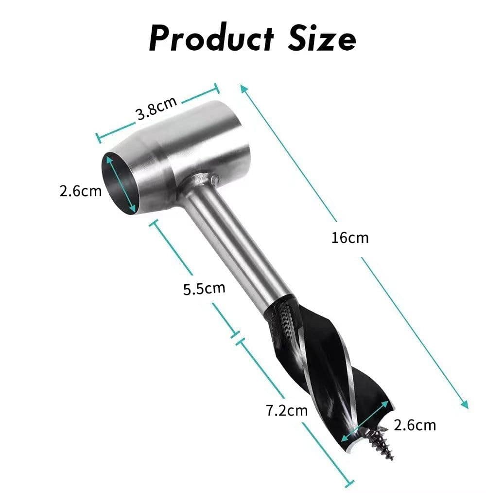 image-Rui Hongsheng Manual Drill - Black