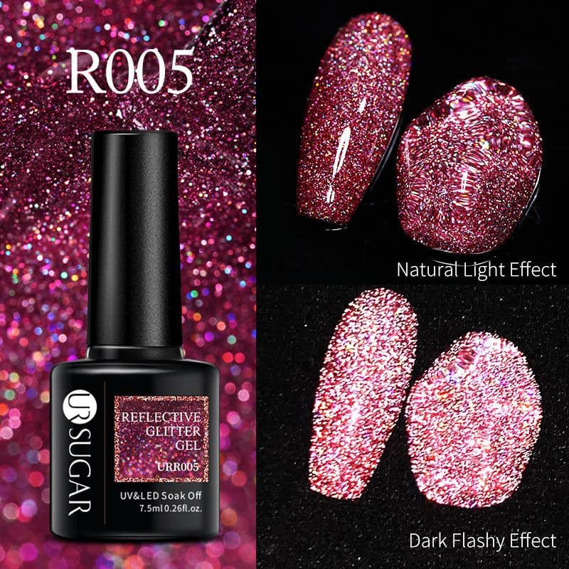 image-Fluorescent Reflective Manicure Gel - UR 2022 Phototherapy Jelly 7.5ml