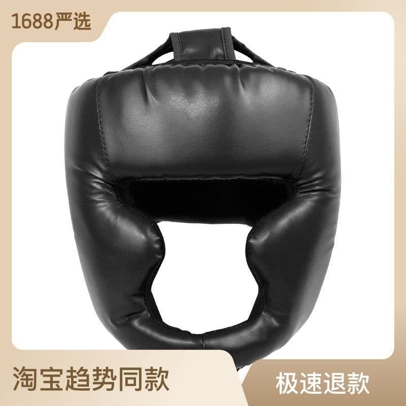 image-Boxing Helmet - Kids/Adult PU Monkey Face Taekwondo Protection