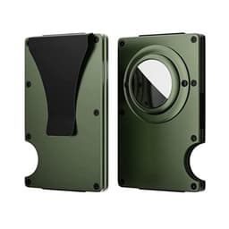 image-Tracker Card Holder - Army Green Aluminum Alloy