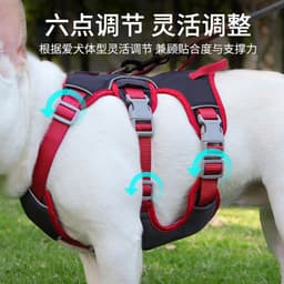 image-Pet Harness Small Medium Dog Reflective Leash