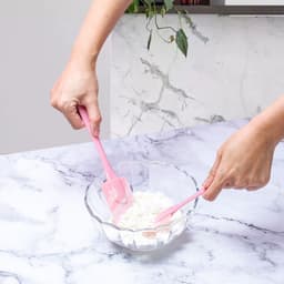 image-Silicone Scraper 3-Piece Set - Cream Spatula Oil Brush Baking Tool