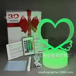 image-16-Color Remote USB 3D Night Light Erasable Graffiti Board Lamp 12*15