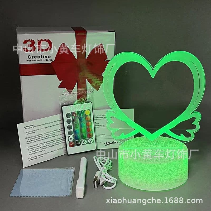image-16-Color Remote USB 3D Night Light Erasable Graffiti Board Lamp 12*15