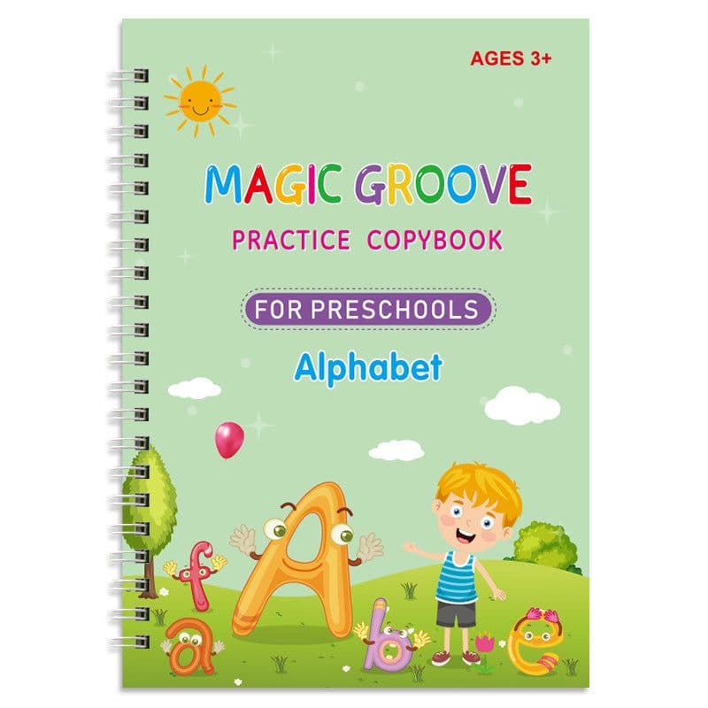 image-English Groove Copybook 3-6 Years Small 13x19cm