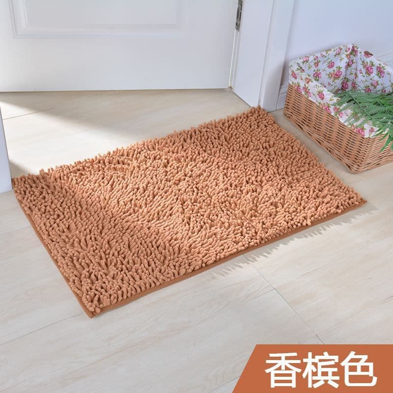 image-Camel Chenille Bath Rug 70x180 Floor Shower Mat Guard Carpet
