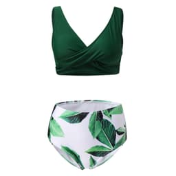 image-2021 bikini European and American spot sexy yellow multi-color bikini export swimsuit for women