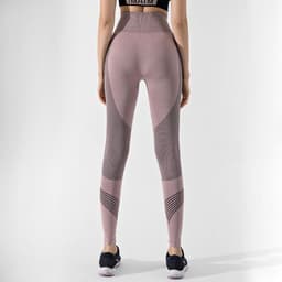 image-High Waist Fitness Pants - Women's Yoga Running Tights, Black, L/XL