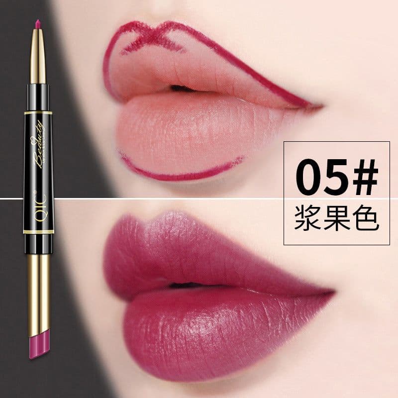 image-QIC Double-Headed Lipstick Liner 2-in-1 - Coral