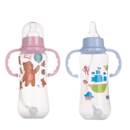 image-Newborn baby children plastic pp feeding bottle standard caliber gourd baby feeding bottle 280mL feeding bottle wholesale