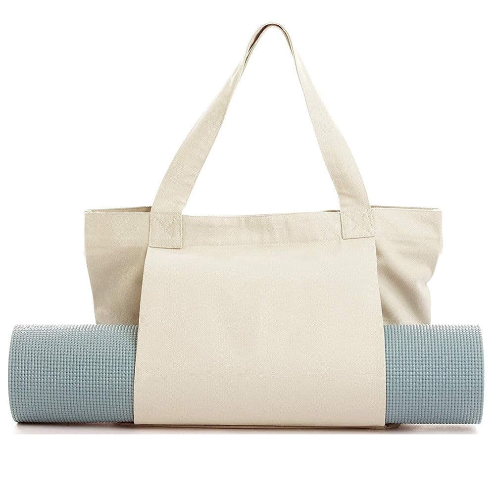 image-Ready-made portable yoga mat storage bag, outdoor camping blanket handbag, travel large-capacity toiletry storage bag