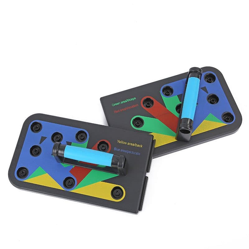 image-Multifunctional Foldable Push-Up Board - Home Fitness Upper Body Training