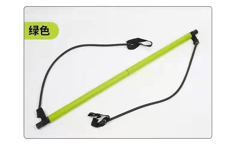 image-Xuanlebao Pilates Stick Pull Rope - Black TPR