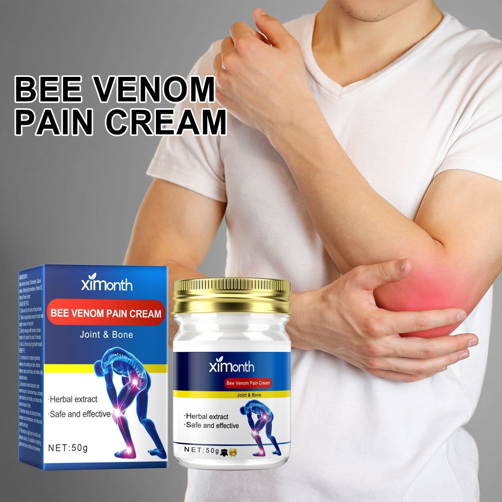image-Ximonth Bee Venom Joint Care Cream