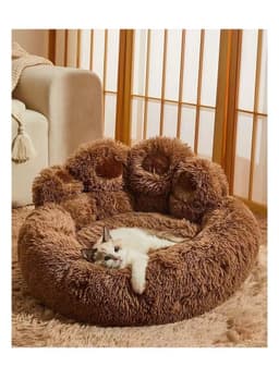 image-New creative cute cute palm long hair kennel cat kennel lock warm and warm four seasons universal kennel mat manufacturer