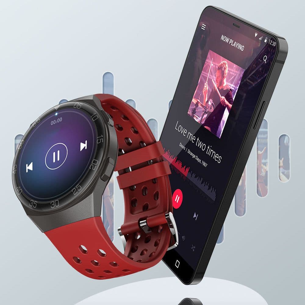 image-SENBONO MAX1 Smartwatch - Green Heart Rate Monitor