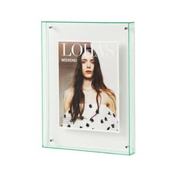 image-Acrylic Photo Frame - Table or Wall Mount