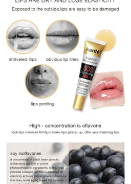 image-Kiss Beauty Lip Plumper - Transparent Lip Gloss Jelly - Plump & Elastic