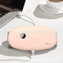 image-Graphene Heating Waist Massager - 3 Temp Settings Air Pressure