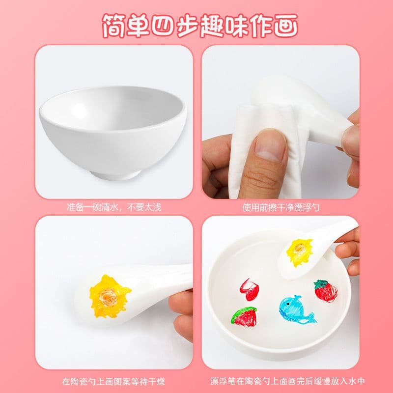 image-Children's Floating Water Pen - 8 Colors Whiteboard Marker