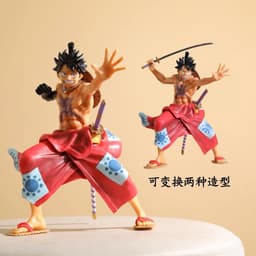 image-Ming Hong One Piece Luffy Ace Sanji Doll Figure Set
