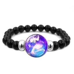 image-Bracelet Male and Female Students Creative Beaded Bracelet Two-dimensional Anime Pokémon Hand Jewelry