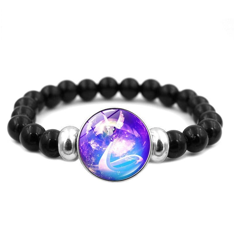image-Bracelet Male and Female Students Creative Beaded Bracelet Two-dimensional Anime Pokémon Hand Jewelry