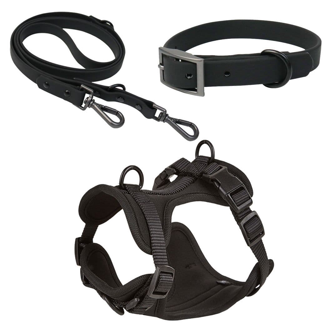 image-The new WidOne with the same pvc pet leash collar large and small dogs dog leash pet chest harness
