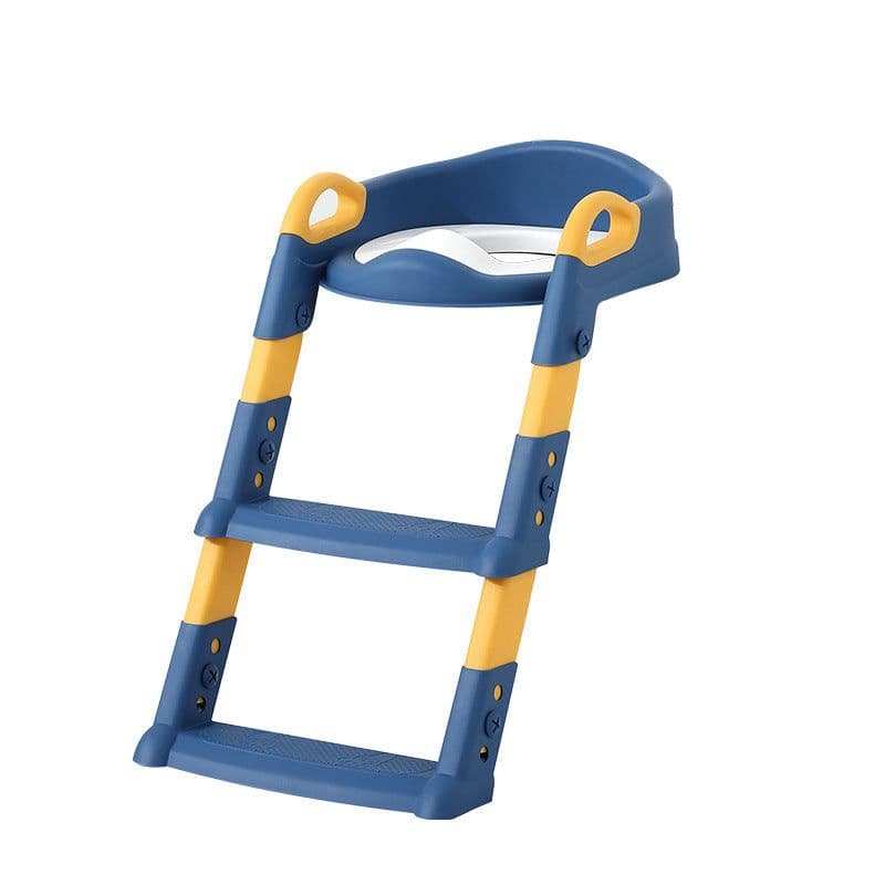 image-Children's Toilet Ladder Seat - Pink Foldable