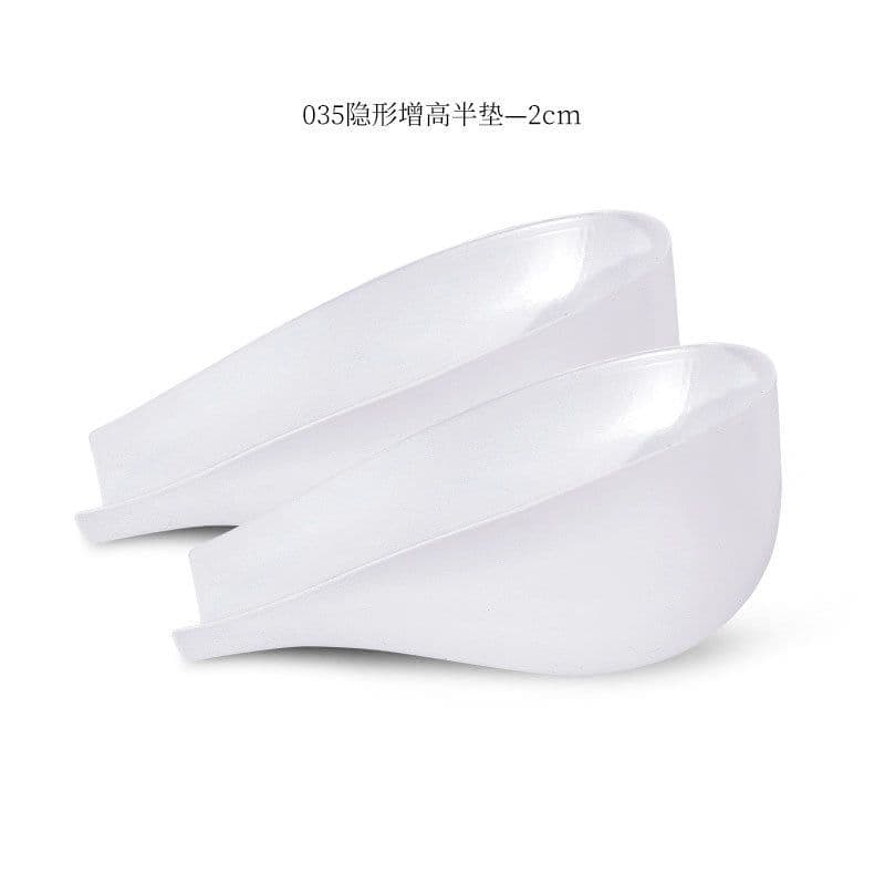 image-Invisible inner pad leisure sports half size pad shock-absorbing shoes inner heel pad wear shoe sock pad