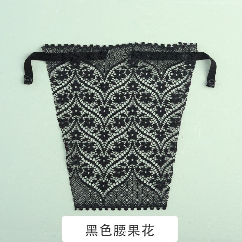 image-Lace Bralette Triangle Cup - White Anti-Light