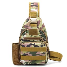 image-Outdoor lure bag messenger bag single shoulder men's camouflage backpack sports multi-function waist bag tactical chest bag slingshot