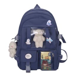 image-Ins wind large-capacity backpack Harajuku cartoon