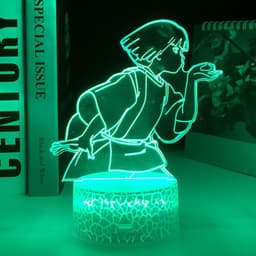 image-3D Night Light USB Touch Remote Control LED Lamp Bedside Gift - Colorful