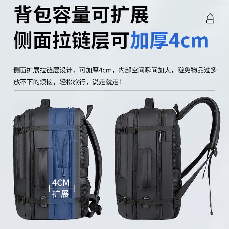 image-Yamaro 20-35L Portable Waterproof Backpack - Gold Film, 15.6" Laptop