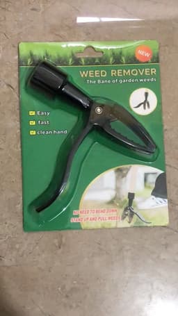 image-Foldable Stainless Steel Stand Up Weed Puller
