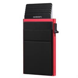 image-Men's Aluminum RFID Card Holder - 2023 Innovative Design