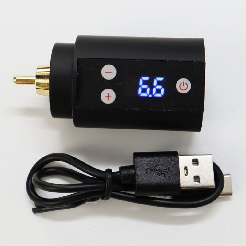 image-Wireless USB Tattoo Power Supply - Rechargeable