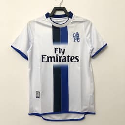 image-Chelsea 2007-08 Home Football Jersey - Men's S Retro