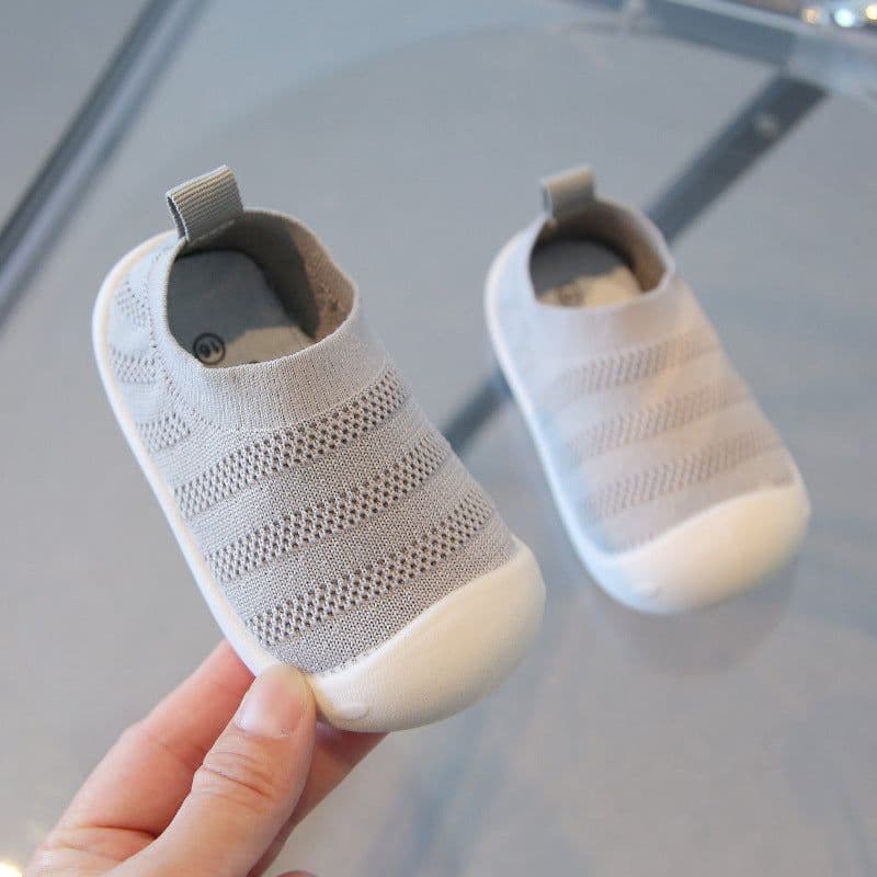 image-Hanny Bear Toddler Shoes - Beige Size 23 Knitted
