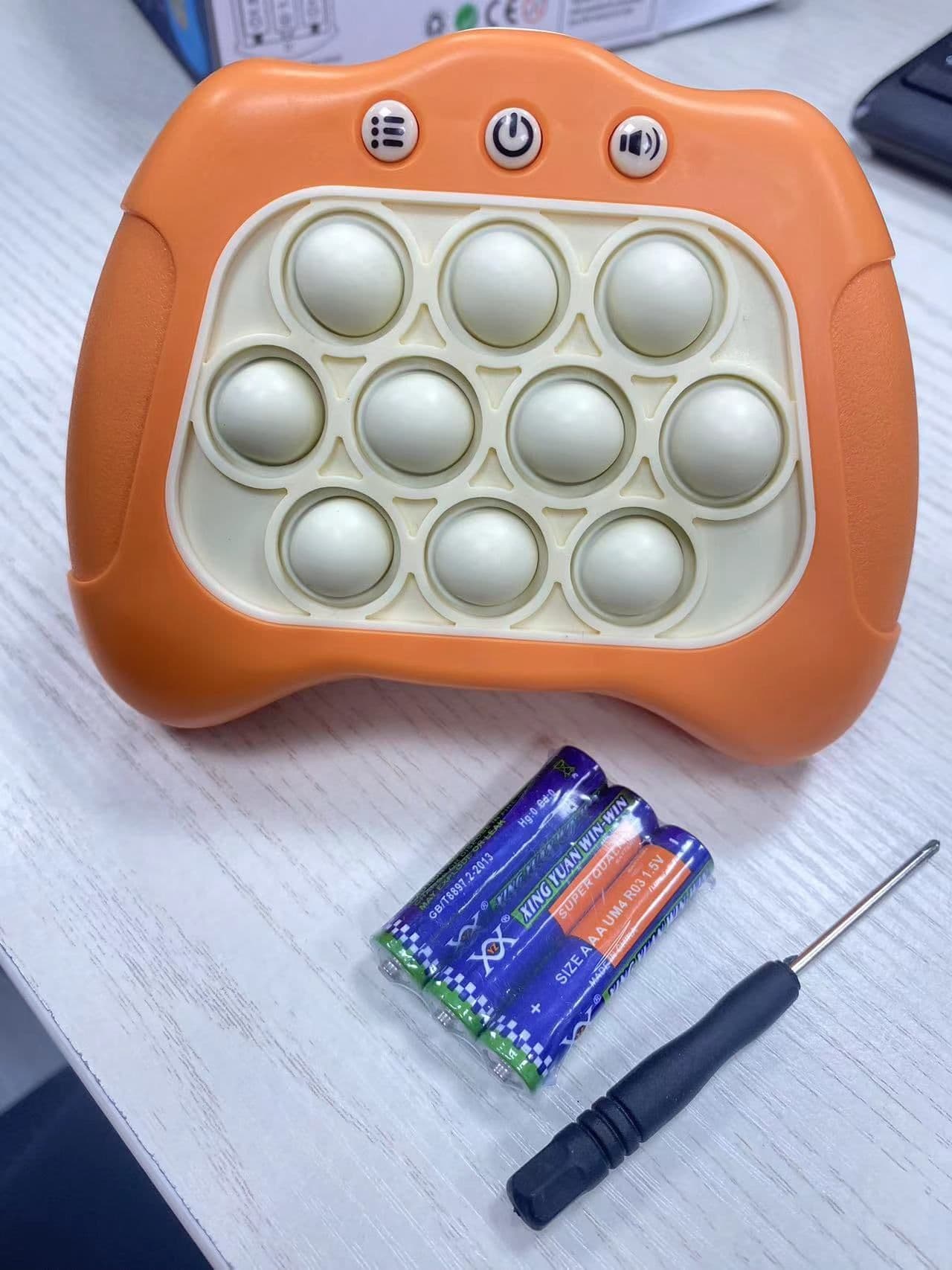 image-Cross-border Explosive Children's Puzzle Early Education Breakthrough Speed Push Game Machine Playing Mole and Pressing Music Children's Luminous Toys