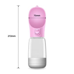 image-Portable Pet Water Cup with Kettle, Dog Drinking Fountain, Travel Supplies