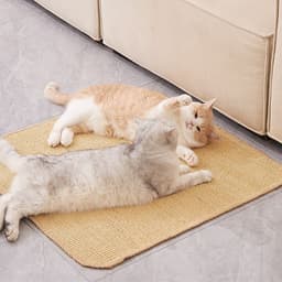 image-Sisal Cat Scratch Mat 75cm - Anti-Scratch Pet Pad