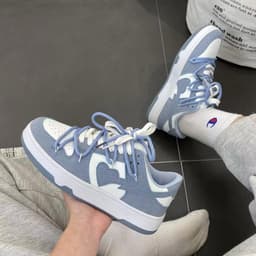 image-Unisex Sneakers - Mint Green Low Top Casual