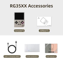 image-RG35XX Handheld Retro Gaming Console - GBA PS1 Arcade