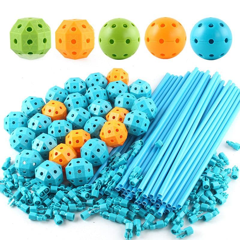 image-Cheng Ke Beaded Tent Castle DIY Building Blocks
