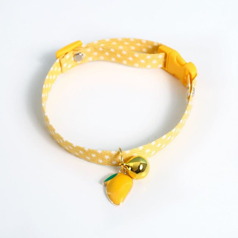 image-Dayuanzi Pet Collar - Denim Pink Cat Claw S