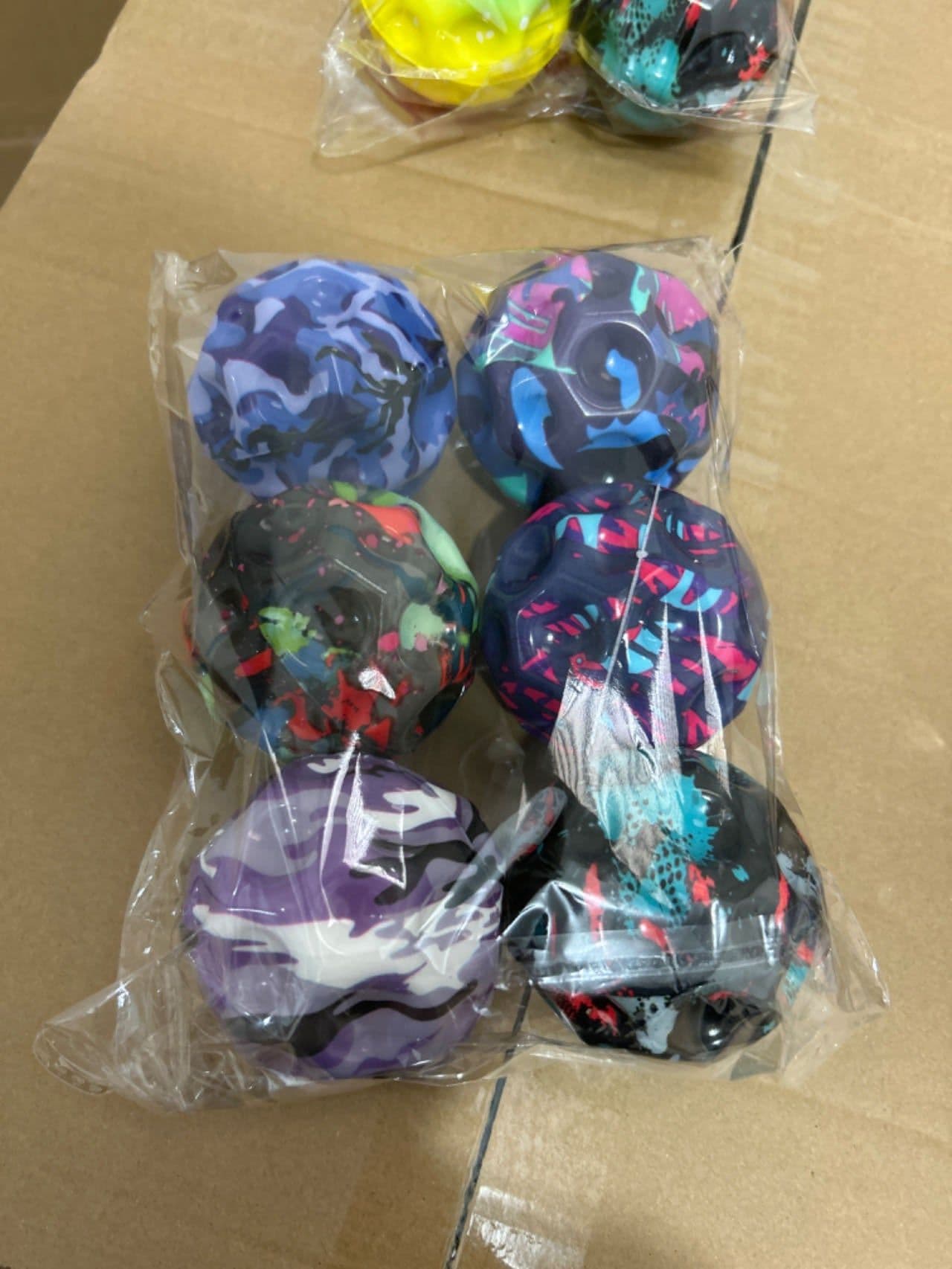 image-66mm Elastic PU Foam Ball - Random Color
