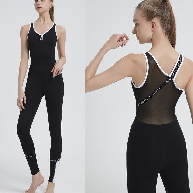image-Women's Yoga Suit - Spring Dance Fitness Wear